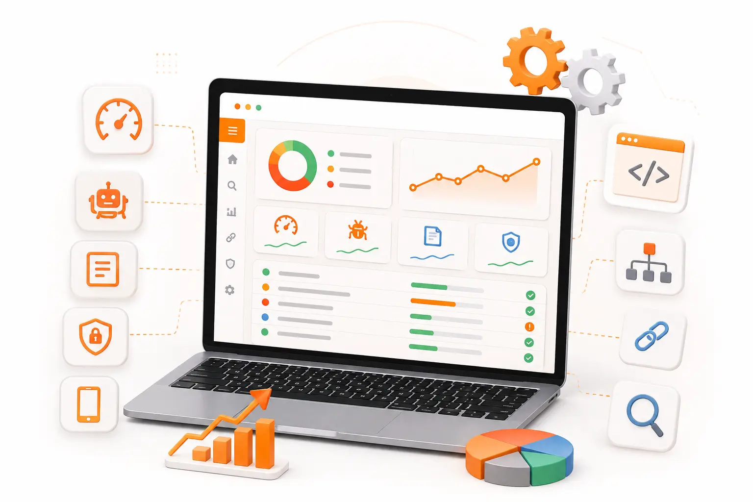 technical seo audit diagram